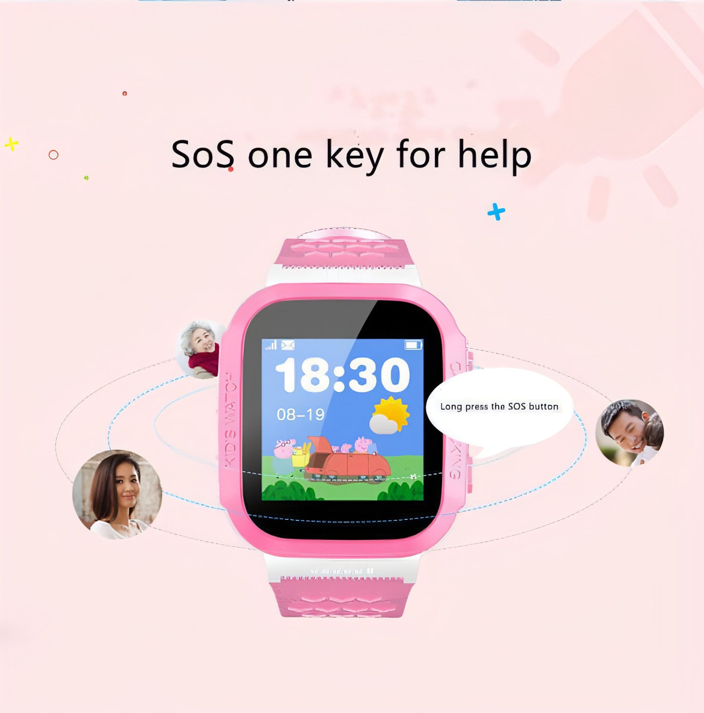 Z. Children's Phone Watch Smart Phone Positioning Life