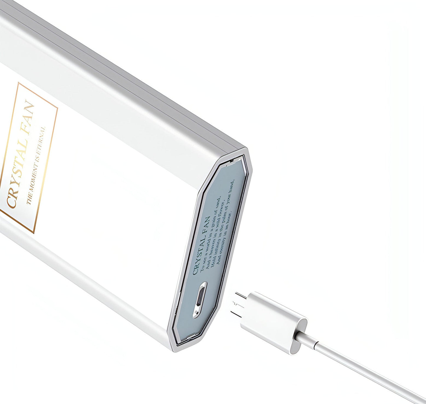 Portable Perfume Fan – USB Rechargeable Fragrance Diffuser