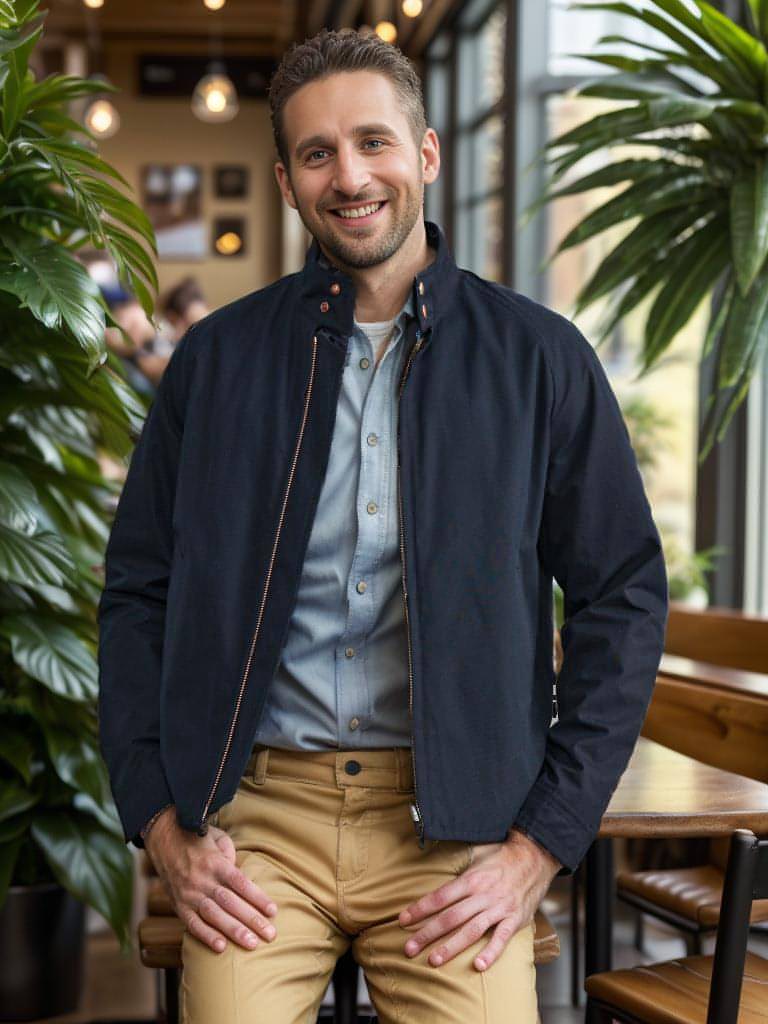 Frühlings- und Herbstjacke für Männer