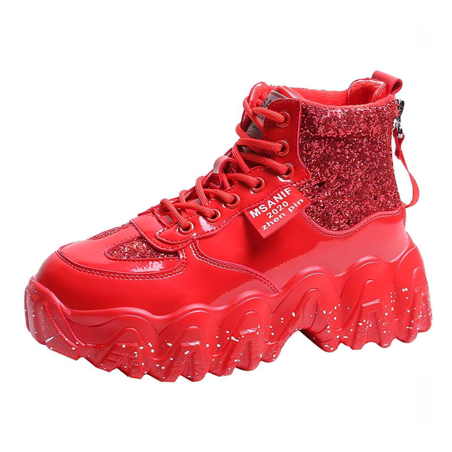 Big wavy snowflake daddy shoes women