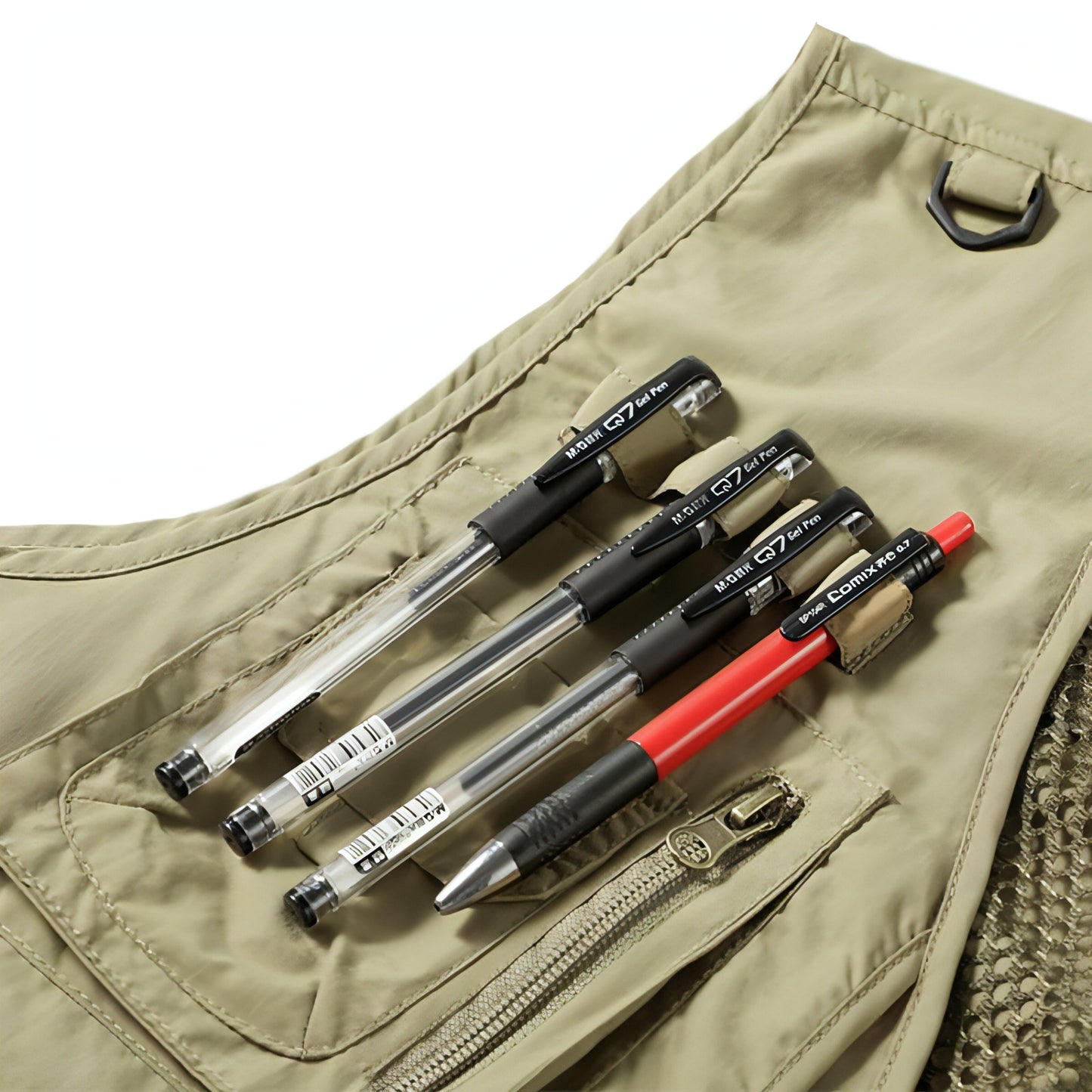Chaleco safari chaqueta multibolsillos hombre