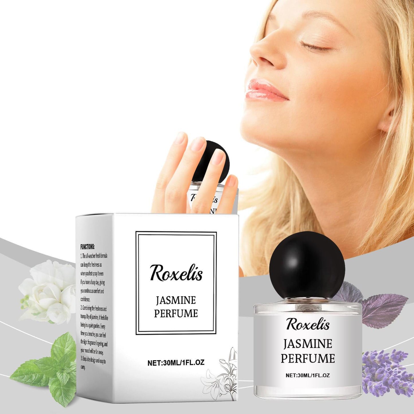 Roxelis Jasmine | Edition 2025 – Romantic Party Perfume (30ml)