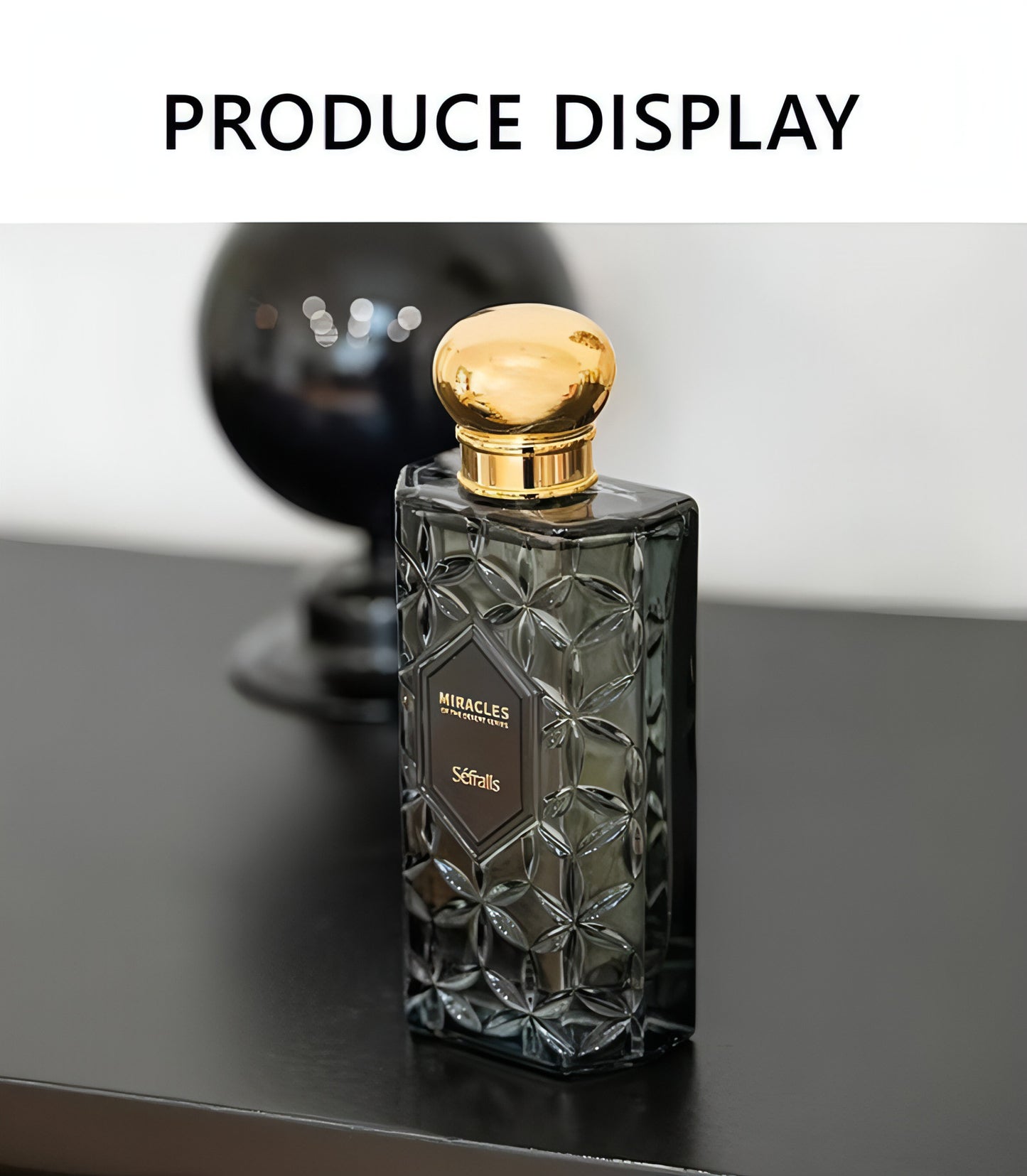 Miracles Sefralls Noir Wood Night Perfume Woody Fragrance Luxury Perfumes Woody Long Lasting Signature GRACEFUL Fragrance