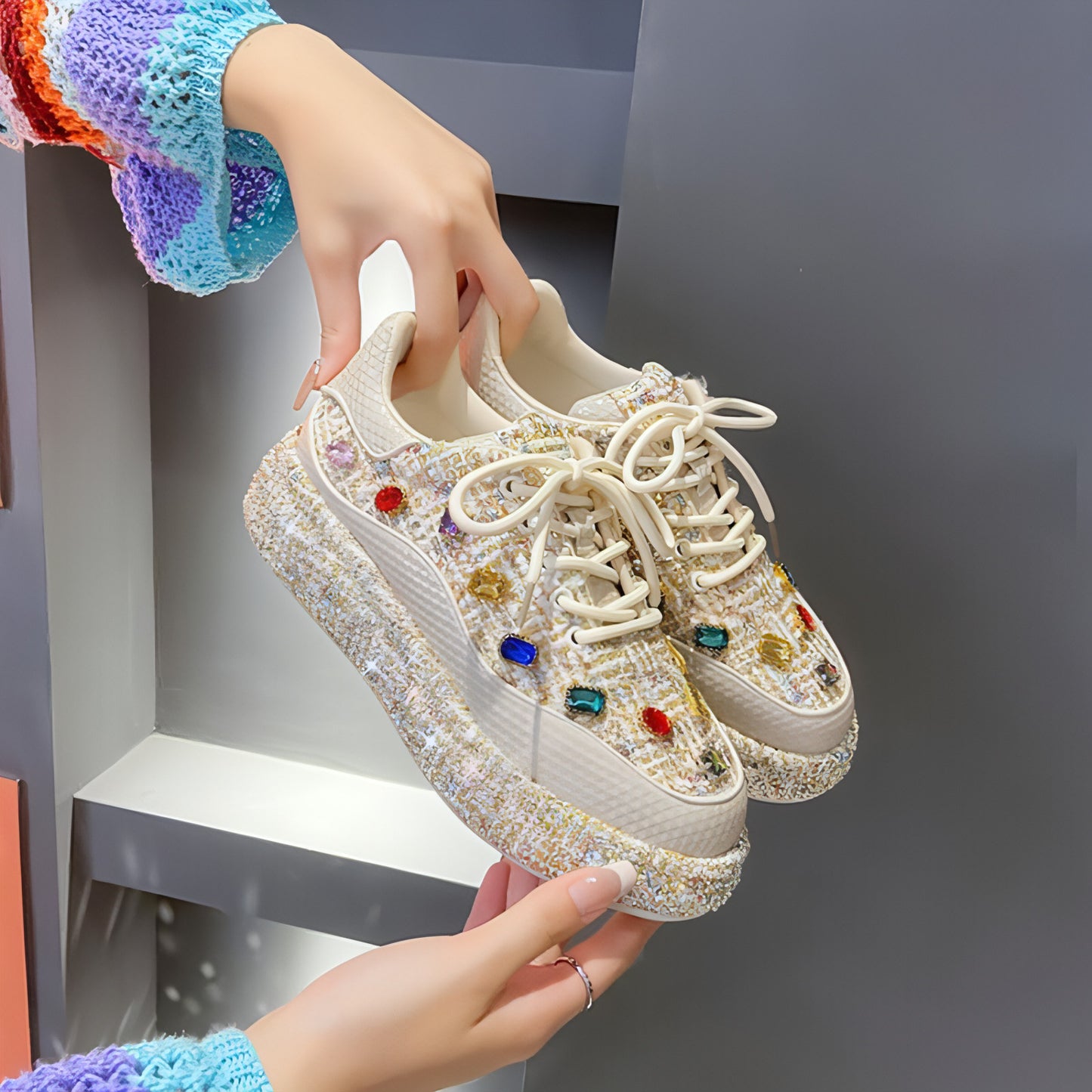 Board Shoes Thick Sole Low-cut Fashion Sports Women