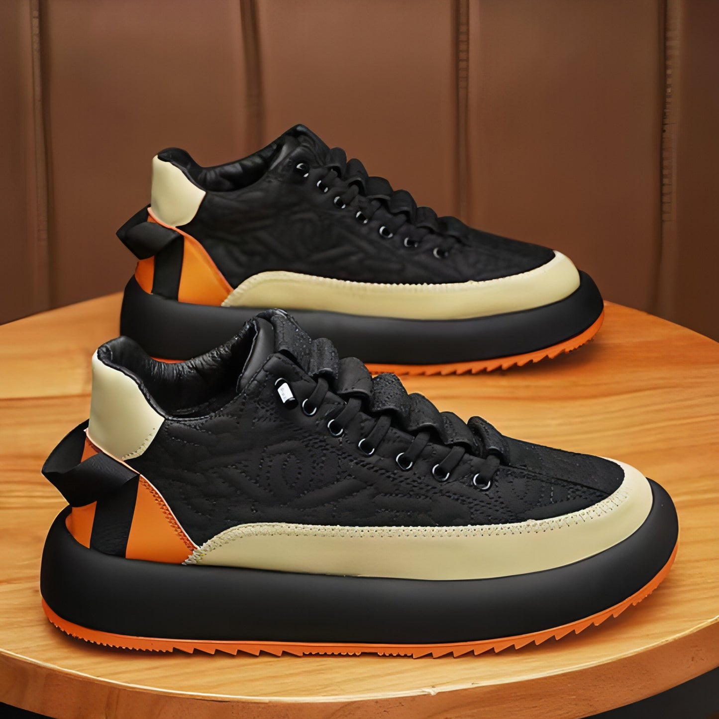 Sports Shoes Casual Lace Up Sneakers For Men
