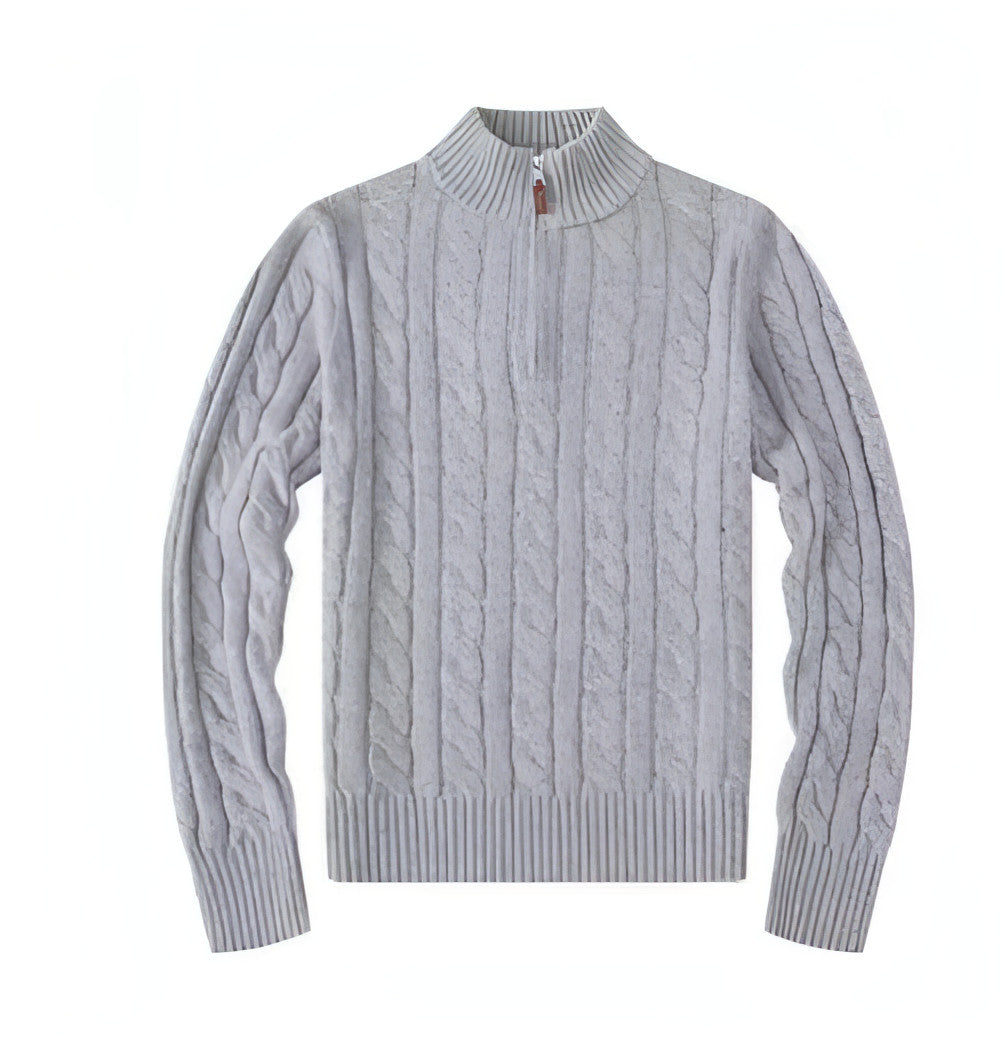 New Men's Warm Thick Needle Turtleneck Sweater Men
