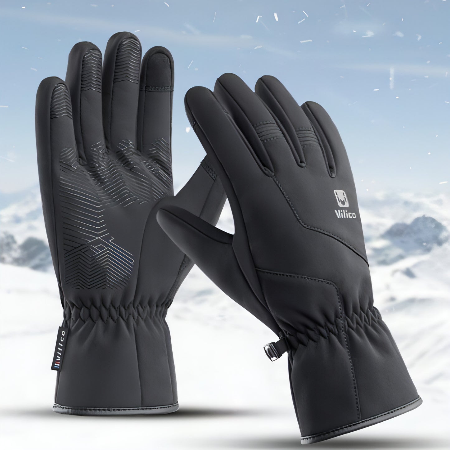 Outdoor Winter Warm Gloves Waterproof Windproof Touch Screen