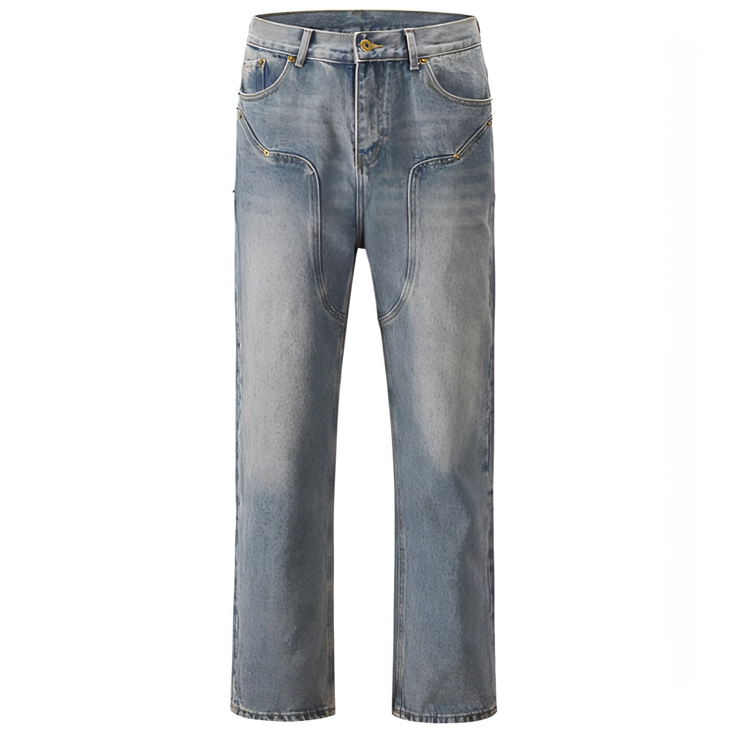 Casual Western Vintage Jeans Men