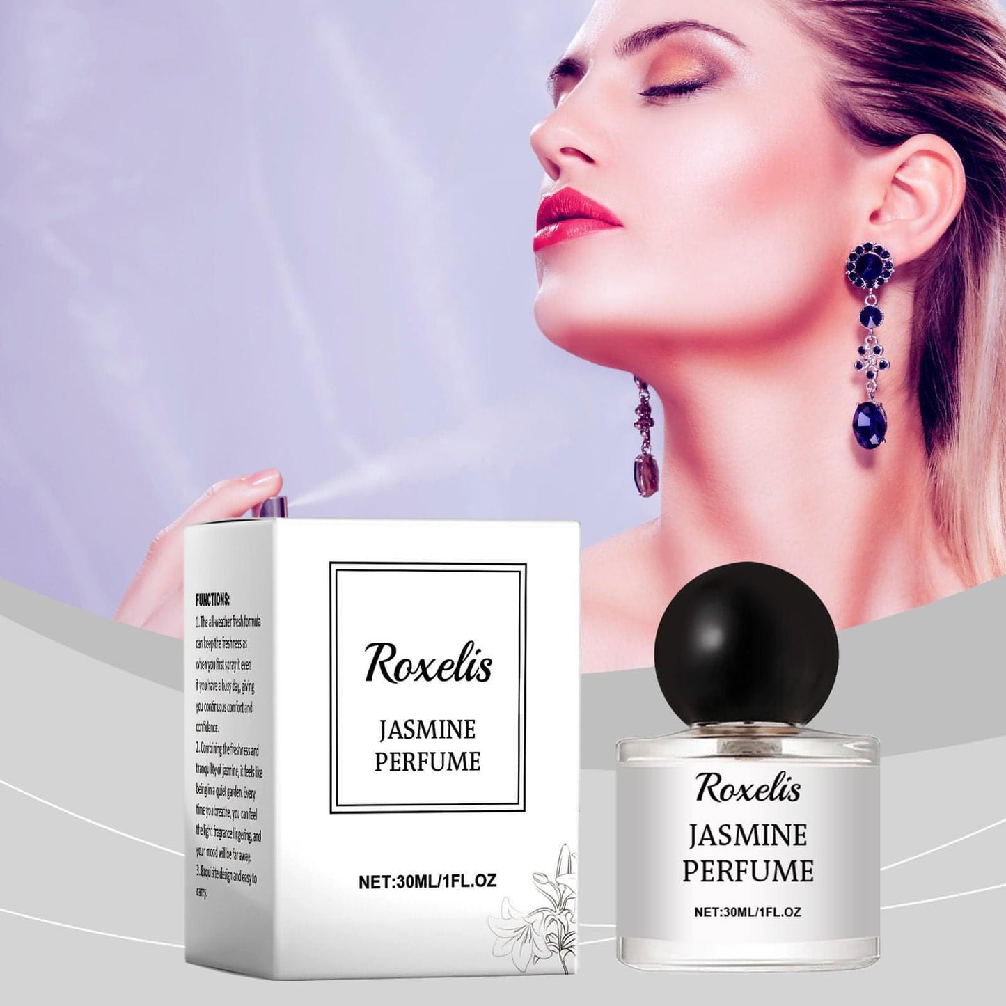 Roxelis Jasmine | Edition 2025 – Romantic Party Perfume (30ml)