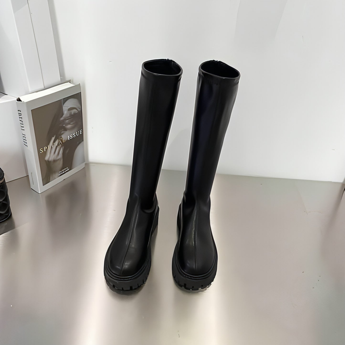 Warm Thick Soled Boots Women