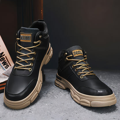 PARIS - Motorcycle Shoes Men Boots