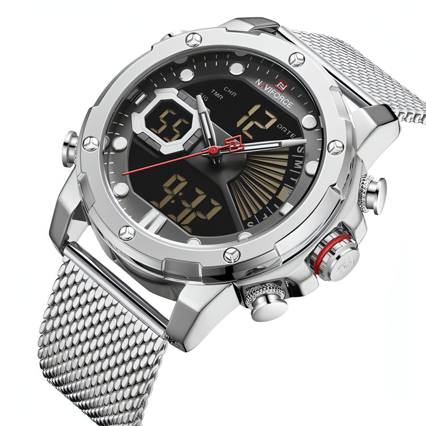 IronStrike™ – Dual Display Tactical Sports Watch