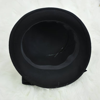 Woolen Big Bow Dome Fisherman's Basin Hat