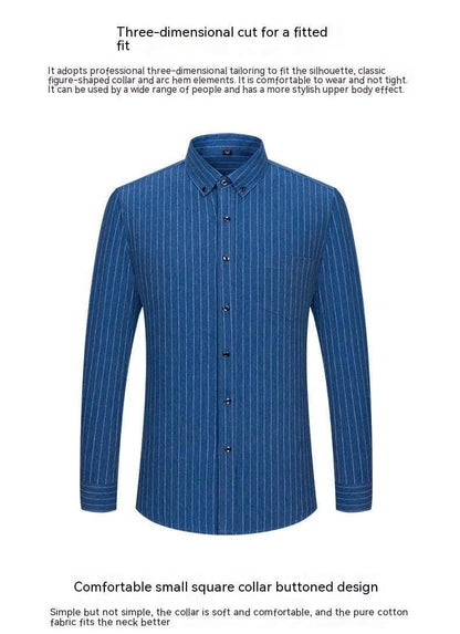 Retro casual escovado algodão enzima xadrez de camisa bordada de camisa bordada