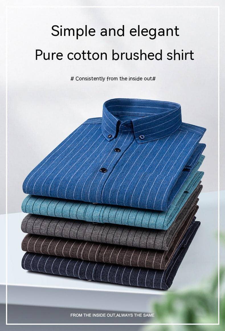 Retro casual escovado algodão enzima xadrez de camisa bordada de camisa bordada