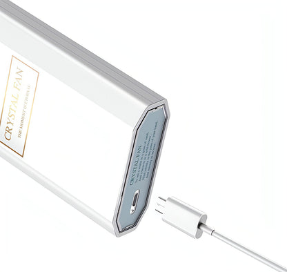 Portable Perfume Fan – USB Rechargeable Fragrance Diffuser