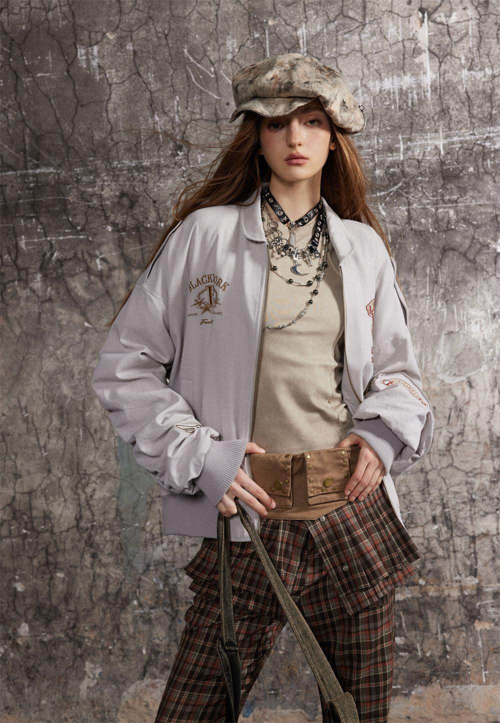 Lapel Baseball Uniform Jacket Men
