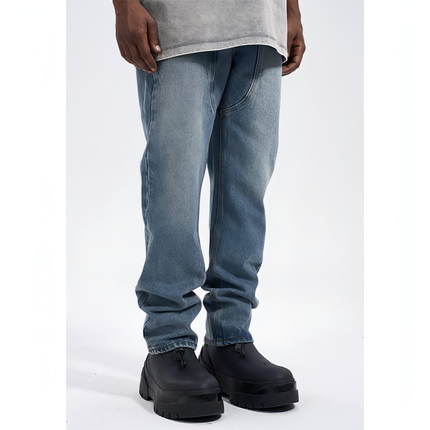 Casual Western Vintage Jeans Men