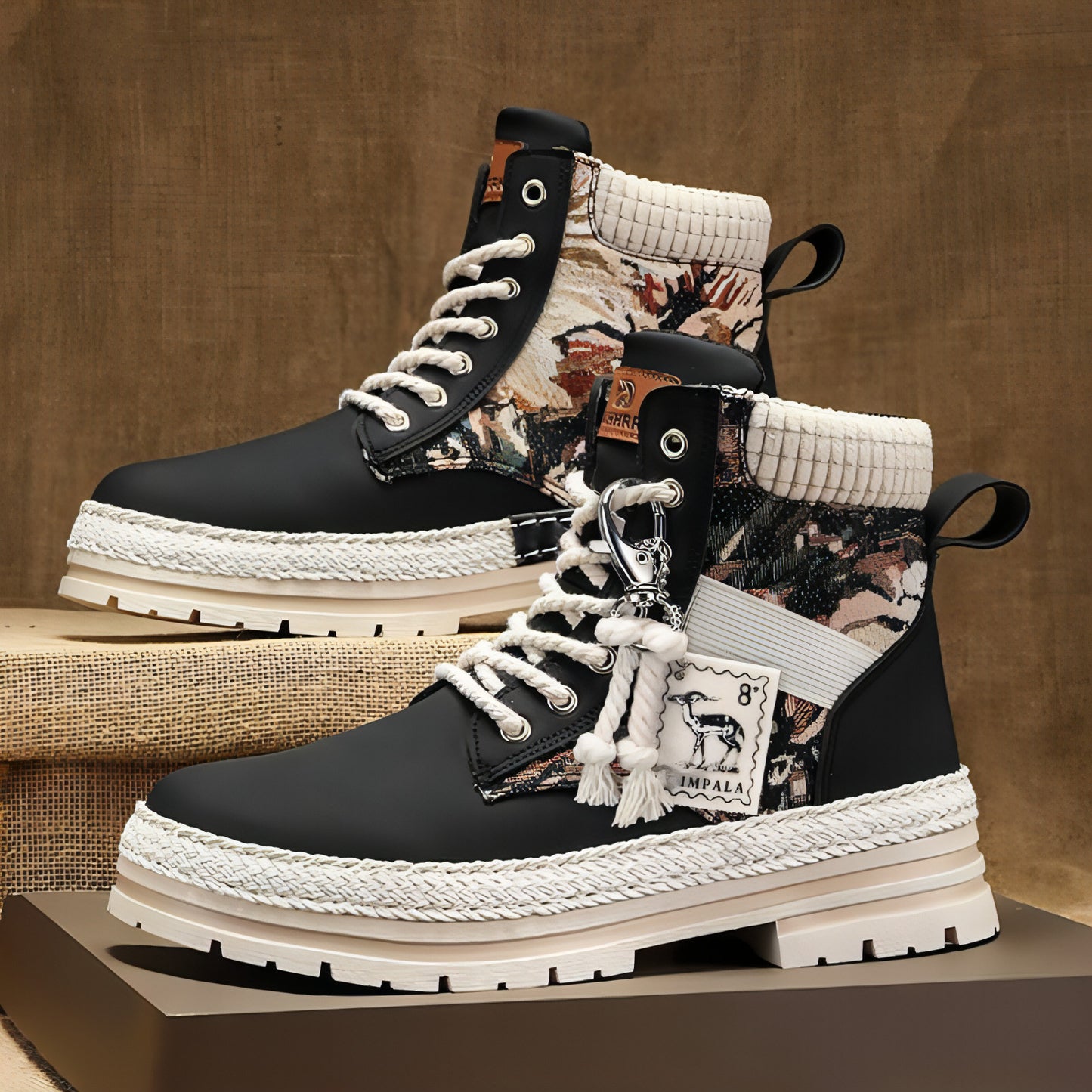 Autumn And Winter High-top Designer Comfy Shoes Men