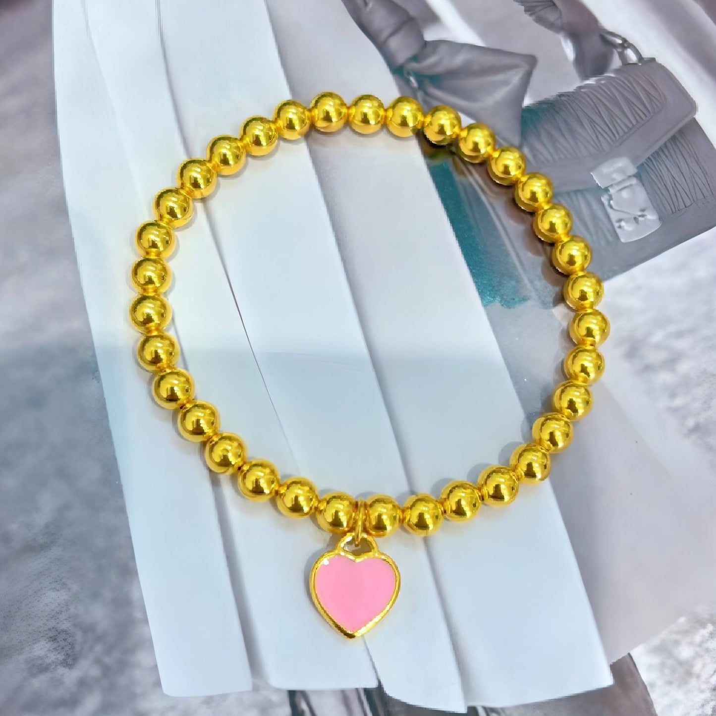 Modisches Armband aus reinem Gold für Damen