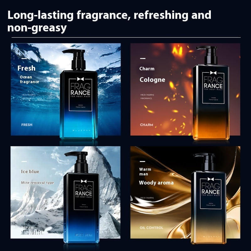 NOX | Parfum-Infused Shower Gel for Men – Niche Grooming Edition (500ml Set)