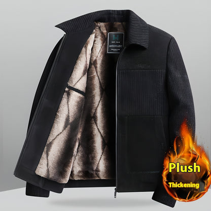 IronWool™ Padded Velvet Coat – Haute Homme Edition