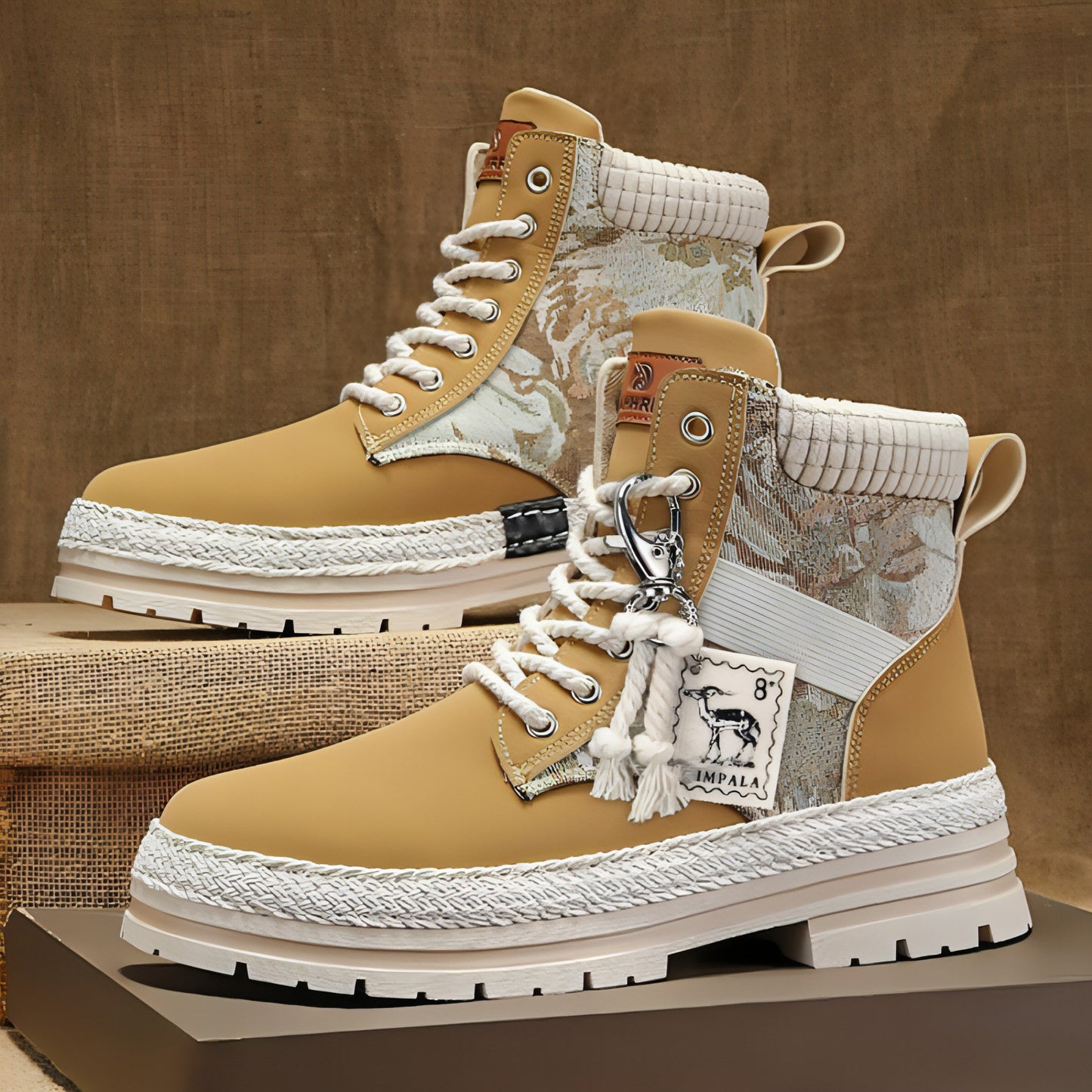 Autumn And Winter High-top Designer Comfy Shoes Men