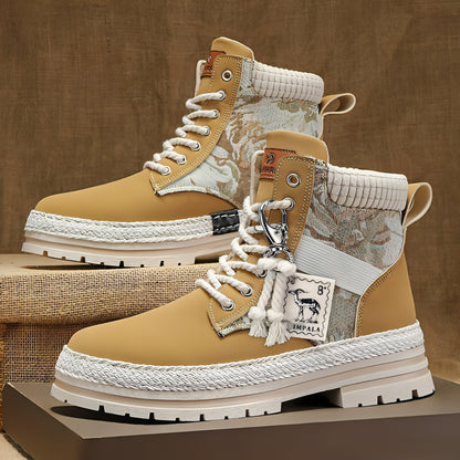 Autumn And Winter High-top Designer Comfy Shoes Men
