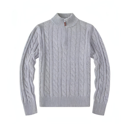 New Men's Warm Thick Needle Turtleneck Sweater Men