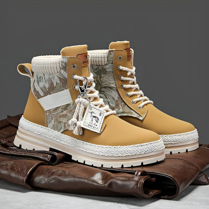Autumn And Winter High-top Designer Comfy Shoes Men