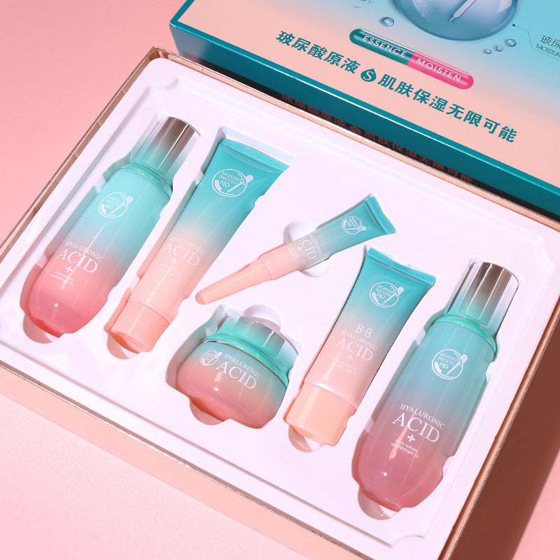 HydraGlow Skincare Set – With Hyaluronic Acid