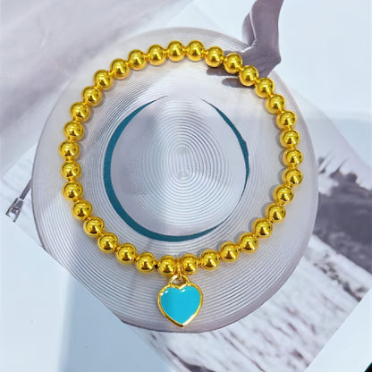 Modisches Armband aus reinem Gold für Damen