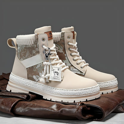 Autumn And Winter High-top Designer Comfy Shoes Men