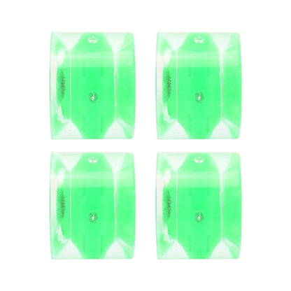 Wheel 78A 60x45mm HighElastic Skateboard Flash Wheel PU Filling for Longboard Cruiser Board(Green )