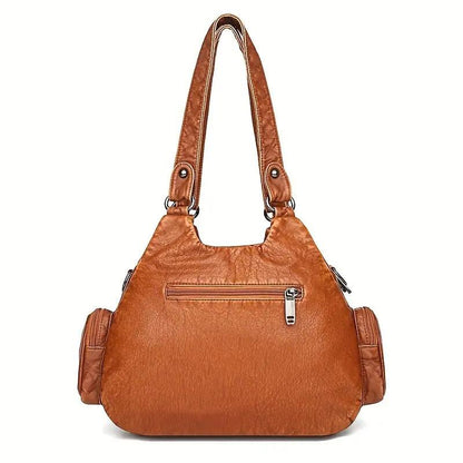 VALENZIA™ Vintage Leather Canvas Bag