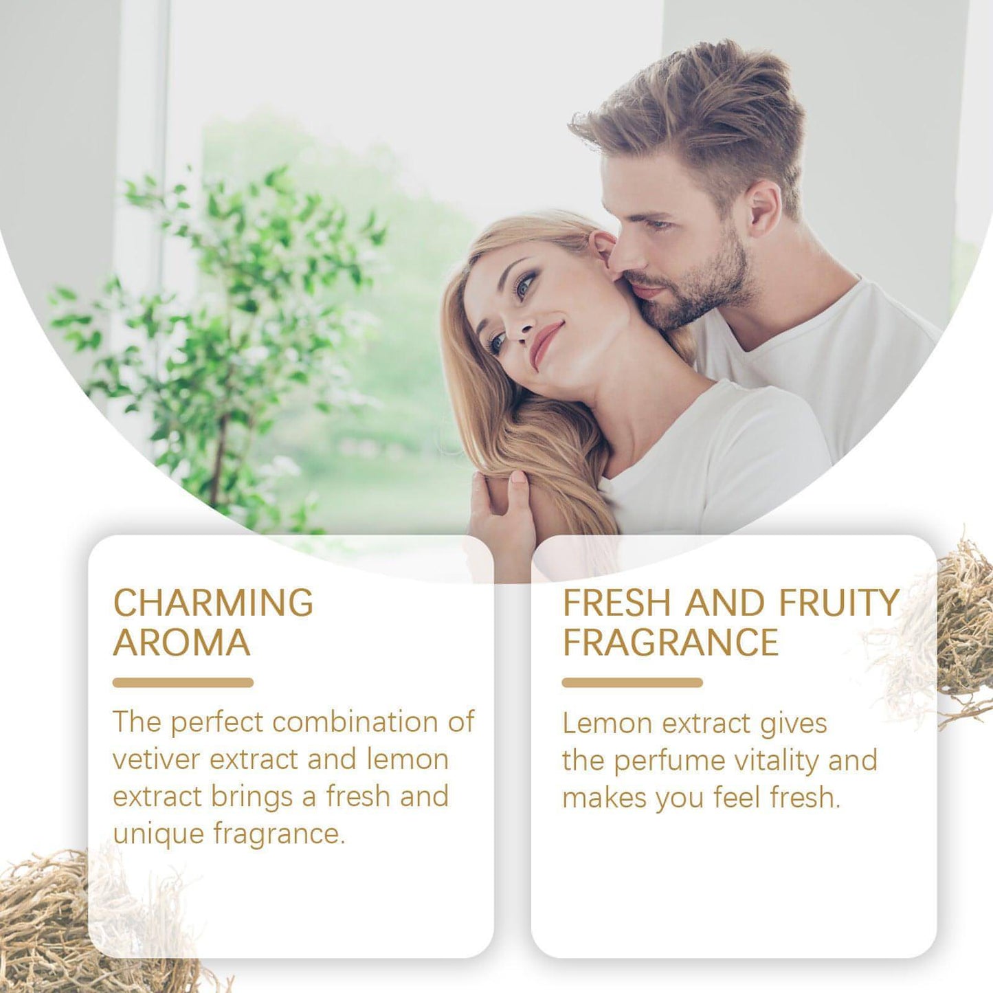 Parfum Vetiver Grass daje očarljiv čar